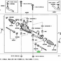 Деталь toyota 4550329805