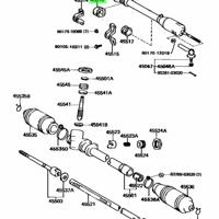 Деталь toyota 4551616050