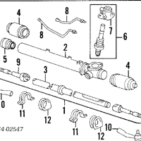 Деталь toyota 4551628030