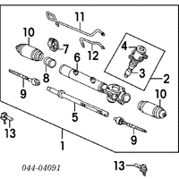 Деталь toyota 4551706030