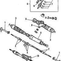 Деталь toyota 4553533010