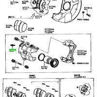 Деталь toyota 4754712040