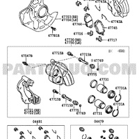 Деталь toyota 4771630080