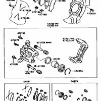 Деталь toyota 4771633040