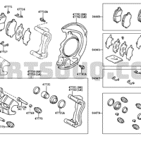 Деталь toyota 4773048011