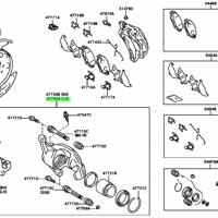 Деталь toyota 4775030380