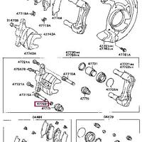 Деталь toyota 4776907010