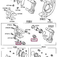 Деталь toyota 4777505010