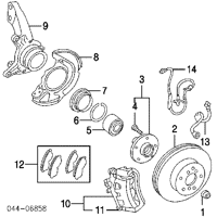 Деталь toyota 4778108020