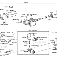 Деталь toyota 4799730020