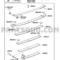 Деталь toyota 4803160200