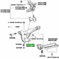 Деталь toyota 4806846010