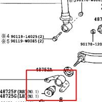 Деталь toyota 4807005011