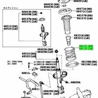 Деталь toyota 4813121390