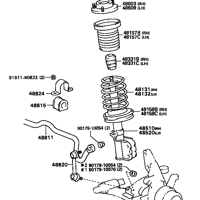 Деталь toyota 4815833010