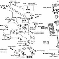 Деталь toyota 4834122130