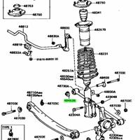 Деталь toyota 4845220010