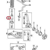 Деталь toyota 4851009740