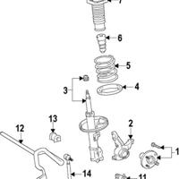 Деталь toyota 4851009888