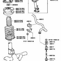 Деталь toyota 4851049105