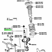 Деталь toyota 4852019885