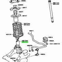 Деталь toyota 4852020250