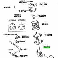 Деталь toyota 4852020740