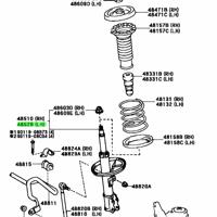 Деталь toyota 4852069085