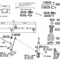 Деталь toyota 4852080228