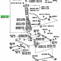 Деталь toyota 4853029315