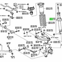 Деталь toyota 4853029655