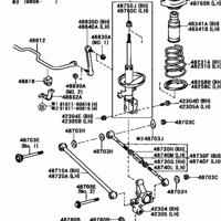 Деталь toyota 4853029705