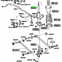 Деталь toyota 4853032220