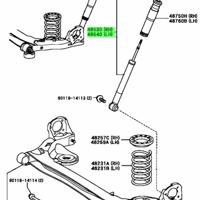 Деталь toyota 4853049235