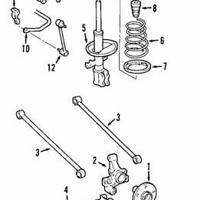 Деталь toyota 4853049325