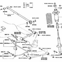 Деталь toyota 4853059148