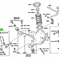 Деталь toyota 4853139785