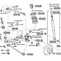 Деталь toyota 4853149137