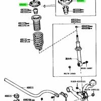 Деталь toyota 4860930040