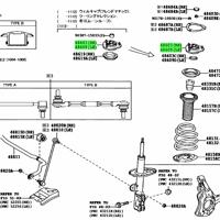 Деталь toyota 4860947050