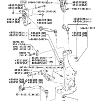 Деталь toyota 4863059085