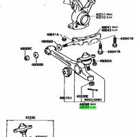 Деталь toyota 4864032040