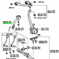 Деталь toyota 4867030220