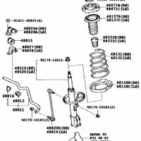 Деталь toyota 4868133010