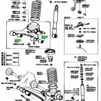 Деталь toyota 4872522030