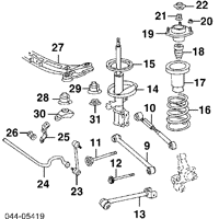 Деталь toyota 4876006010