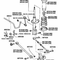 Деталь toyota 4878033030