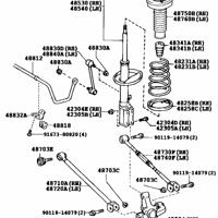 Деталь toyota 4878033060