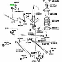 Деталь toyota 4881806021