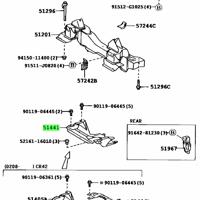 Деталь toyota 5144128110